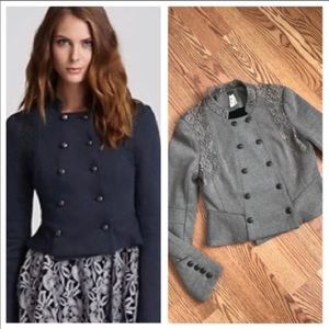 Free People Military Cropped Jacket Size 8